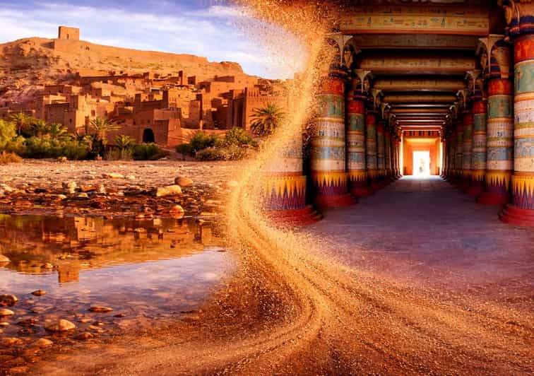 Au départ de Marrakech : randonnée de 2 jours vers Ait-Benhaddou et Ouarzazate - trekking