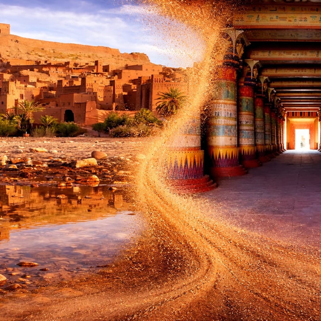 Au départ de Marrakech : randonnée de 2 jours vers Ait-Benhaddou et Ouarzazate - trekking