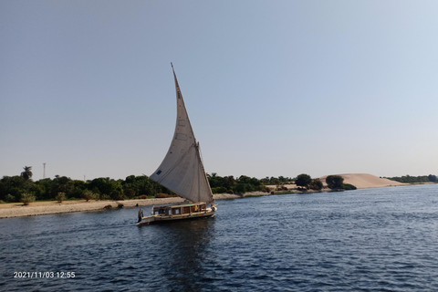 Aswan to Luxor: 2-Night Felucca Sail to Kom Ombo, End Luxor