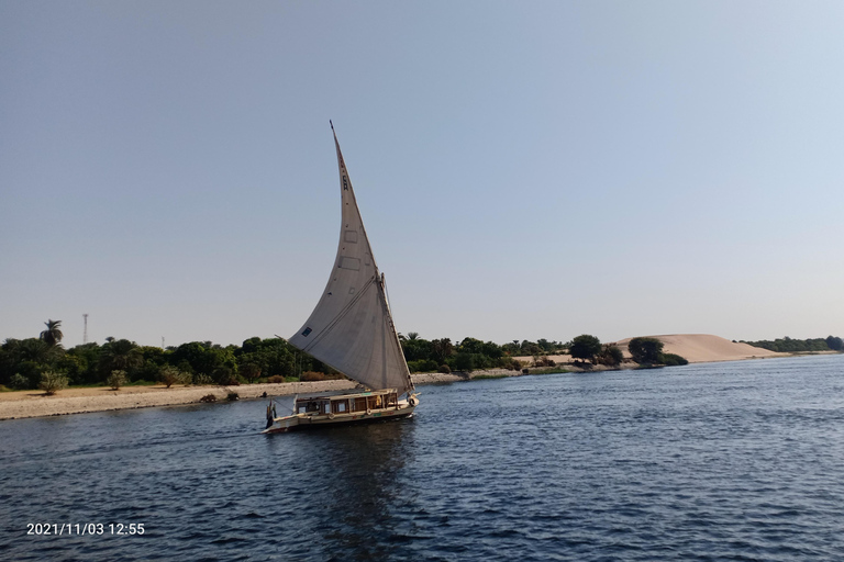 Aswan to Luxor: 2-Night Felucca Sail to Kom Ombo, End Luxor