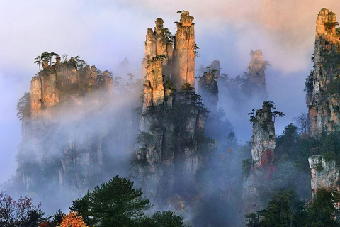 National Forest Park, Tianmen Mountain & Glass Bridge Ticket National Forest Park Ticket + 3 Cableways & 1 Elevator