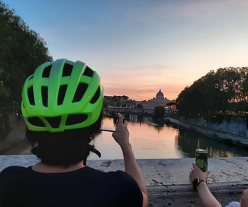 Rome: Night E-Bike Tour with Pizza Option