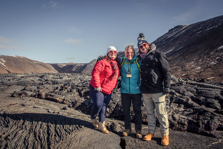 Reykjavík: Guided Afternoon Hiking Tour to New Volcano Site