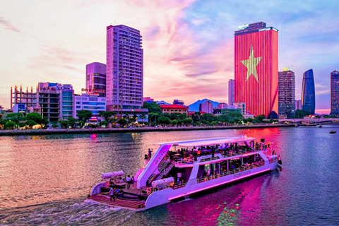 岘港：汉江晚餐游船之旅（含仙沙表演）岘港：汉江晚餐游船之旅，含仙沙表演