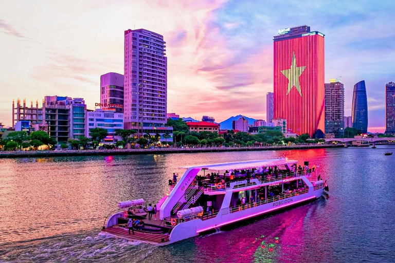 岘港：汉江晚餐游船之旅（含仙沙表演）岘港：汉江晚餐游船之旅，含仙沙表演