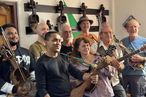 Kathmandu: A Folk Musical Sightseeing Experience with Lunch Join In (Group of 2+)