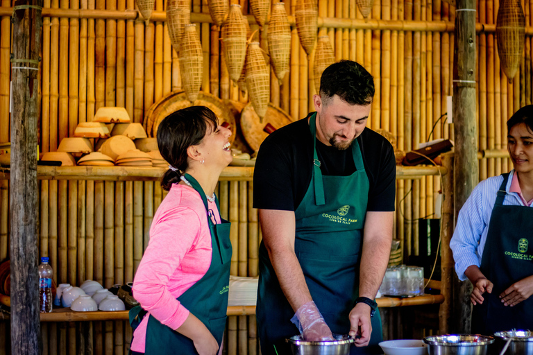 Hoi An: Cooking Class, Market Tour, Fishing & Basket Boating Private Culinary Journey