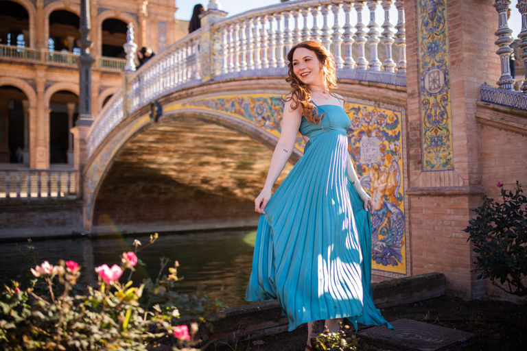 Seville: Professional Photoshoot and Video Photography and Video Portrait Session: 1.5 hour