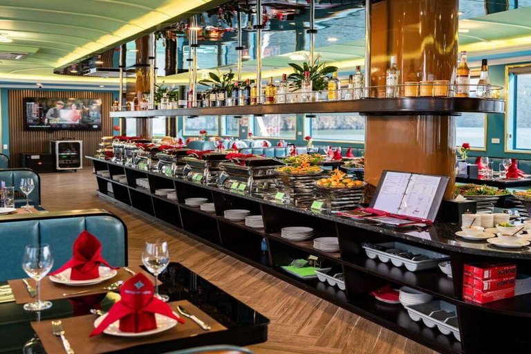 5-Star Ha Long Day Cruise with Jacuzzi, Lunch & Free Drink Day Cruise With Meal