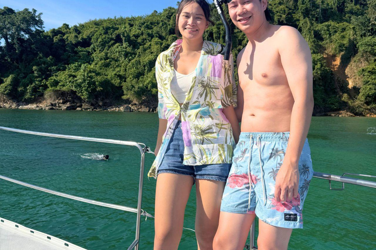 Kota Kinabalu: Catamaran Snorkel & Sailing Tour with Meal Catamaran Afternoon Session