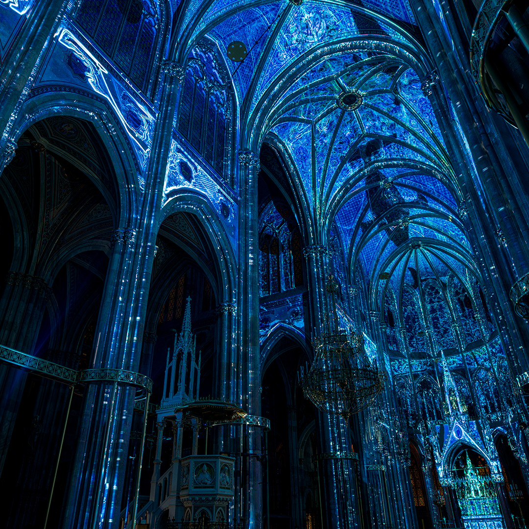 Vienna Light Of Creation At The Votive Church An Immersive Light 