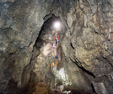 Snæfellsnes: Vatnshellir Grottentocht