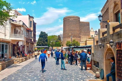 Baku - Gamla stan Rundvandring och dolda vrår i Gamla stan