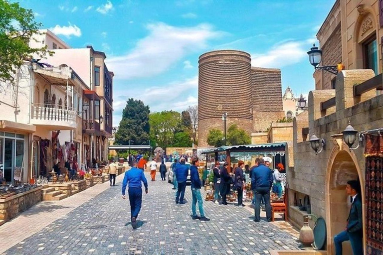 Baku - Gamla stan Rundvandring och dolda vrår i Gamla stan