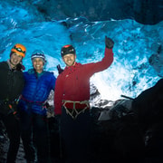 Skaftafell: ruta de senderismo por el glaciar de hielo azul y aventura en la gruta de hielo