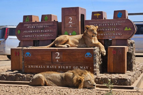 Nairobi National Park, Elefantenwaisenhaus und Giraffenzentrum