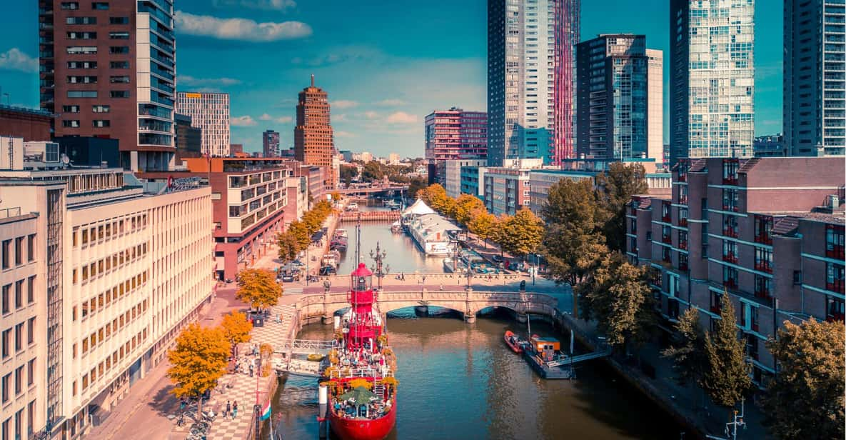 Hoogtepunten van Rotterdam met lokaal: wandeltocht en rondvaart