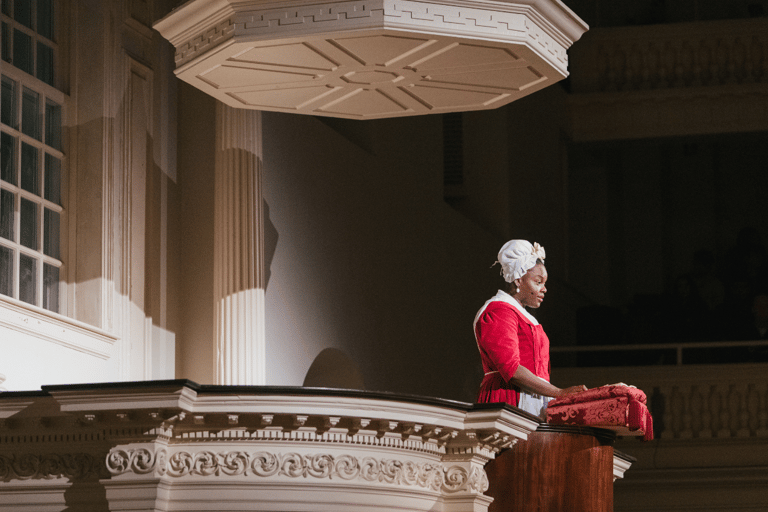 Boston Tea Party Reenactment at Old South Meeting House