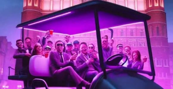 Breslau: NO LIMIT BEER Stadtführung Sightseeing mit dem Golfwagen