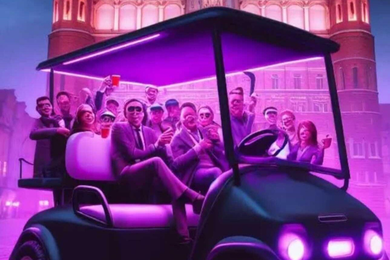 Breslau: No Limit Bier-Stadtführung Sightseeing mit dem Golfwagen1,5 Stunden Stadtführung mit Bier so viel du trinken kannst