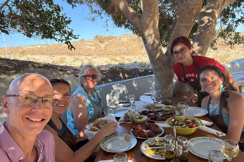 Santorini Family Farm Food & Wine Tour with Cooking Class Cooking lesson Only
