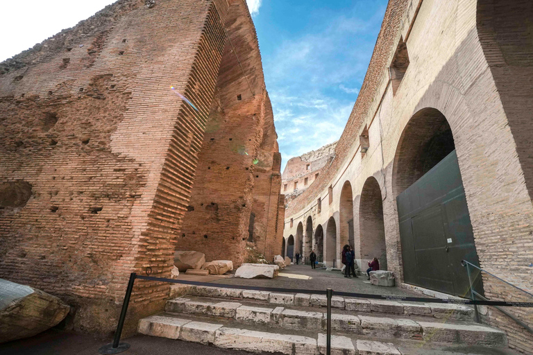 Rome: Colosseum, Roman Forum & Palatine Hill Tour Guided Tour in French