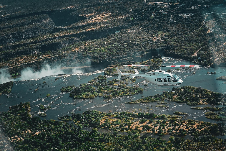 Victoria Falls: panoramische vlucht, brugtour en rondvaart tijdens zonsondergang