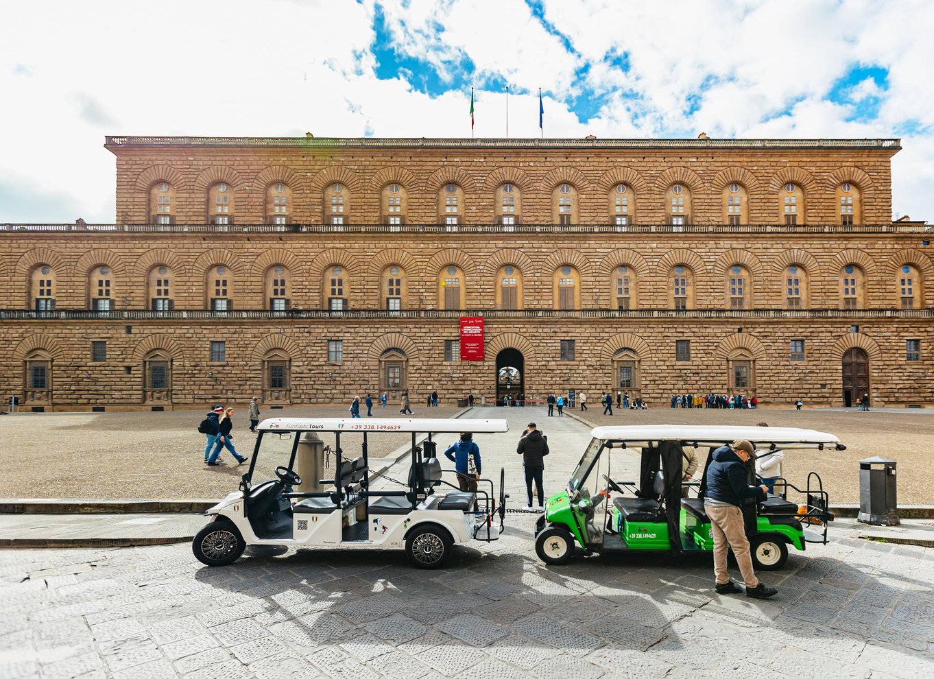 Firenze: Udflugt med golfvogn i den gamle bydel