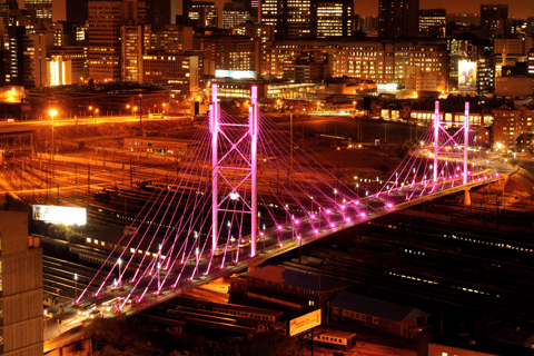 Johannesburg: City & Soweto Night Tour with Dinner & Drinks Private tour Rate