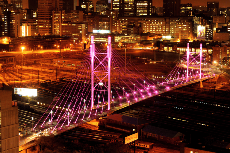 Johannesburg: City & Soweto Night Tour with Dinner & Drinks Private tour Rate