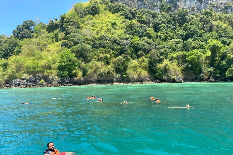 Krabi: passeio particular de barco com cauda longa pelas 4 ilhasPasseio Privado de Barco Longtail de Meio Dia