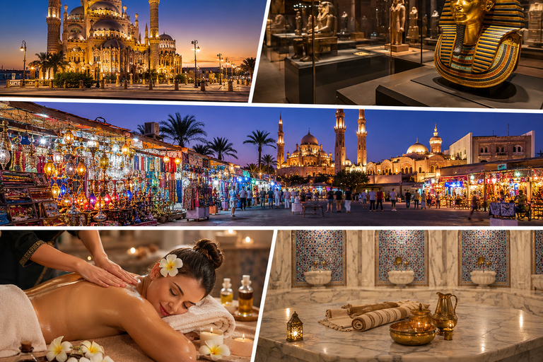 Sharm El Sheikh Museum, Old Market & Hammam Spa with Massage