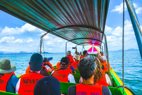 Phang-Nga &amp; James Bond 4 em 1 Canoagem Big Boat Viagem de Luxo