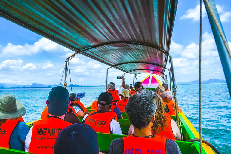 Phang-Nga y James Bond 4 en 1 Excursión de Lujo en Canoa y Gran Barco