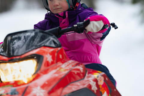 Levi: Family Snowmobile Safari with Mini Snowmobile for Kids