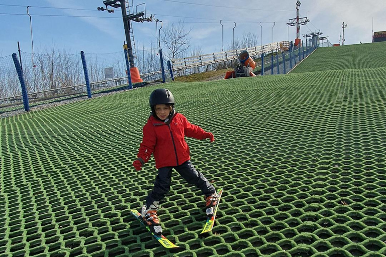 Warsaw: ski lesson near city center on an artificial slope