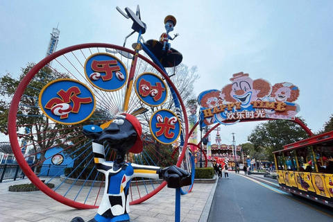 Shanghai: Happy Valley Theme Park Ticket Options Option 2: 1-day ticket.