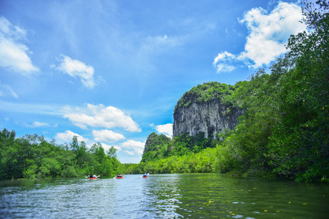 De Krabi: Aventura de caiaque de dia inteiro na caverna do mar de Bor Thor