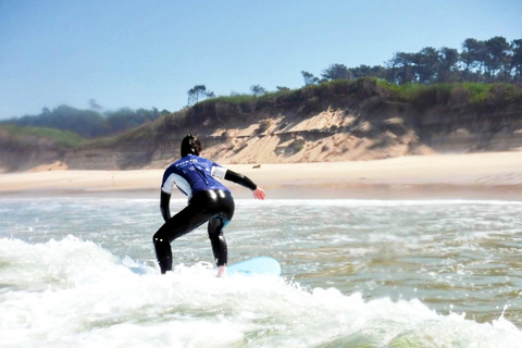 Surfdag på Porto Surf School 3 timmars surflektion med shuttle3 timmars surflektion med Porto Surf School