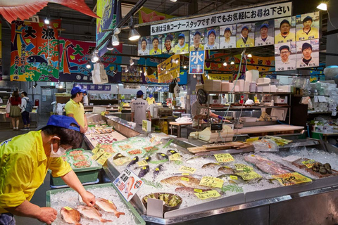 Osaka: Wakayama Cat Train, Seafood market, Hot Springs Tour