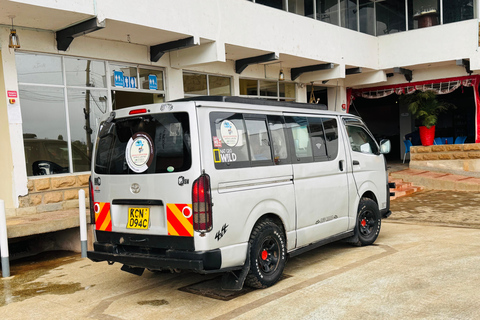 Nairobi Park Safari, Sheldrick's Orphanage & Giraffe Center Shared Drive in Open-Roof Van Game Drive
