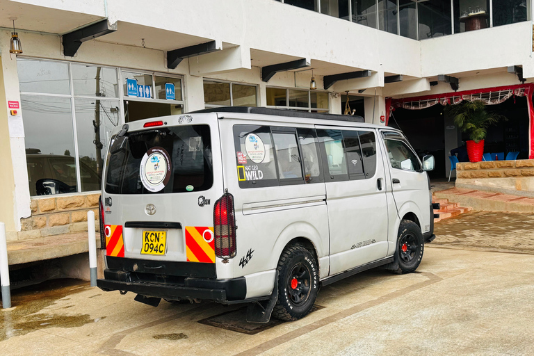 Nairobi Park Safari, Sheldrick's Orphanage & Giraffe Center Shared Drive in Open-Roof Van Game Drive