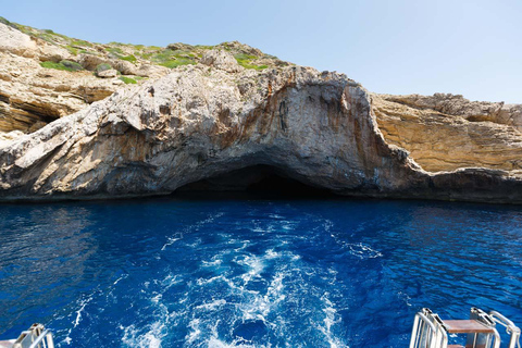 Mallorca: Caves, Cliffs, and Coves Boat Trip Tour with Santa Ponsa Pier Meeting Point 1:45pm