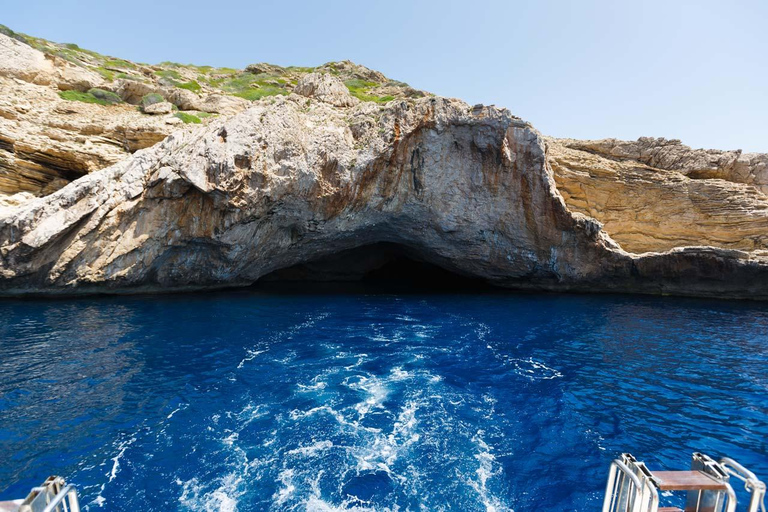 Mallorca: Caves, Cliffs, and Coves Boat Trip Tour with Santa Ponsa Pier Meeting Point 1:45pm