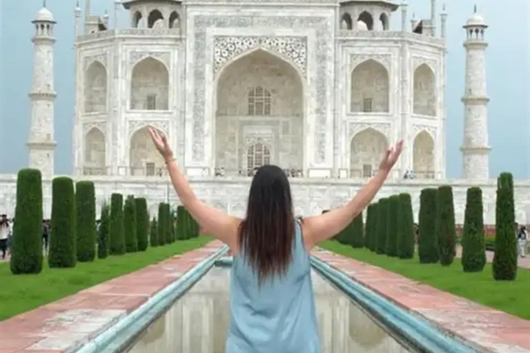 From Delhi: Golden Triangle Tour with Agra, Jaipur & Safari 3-Day Golden Triangle Tour with Taj Mahal, Jaipur & Safari