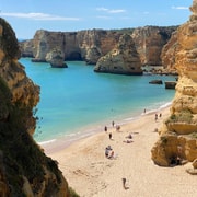 From Faro: Benagil Cave and Seven Hanging Valleys Trail Tour
