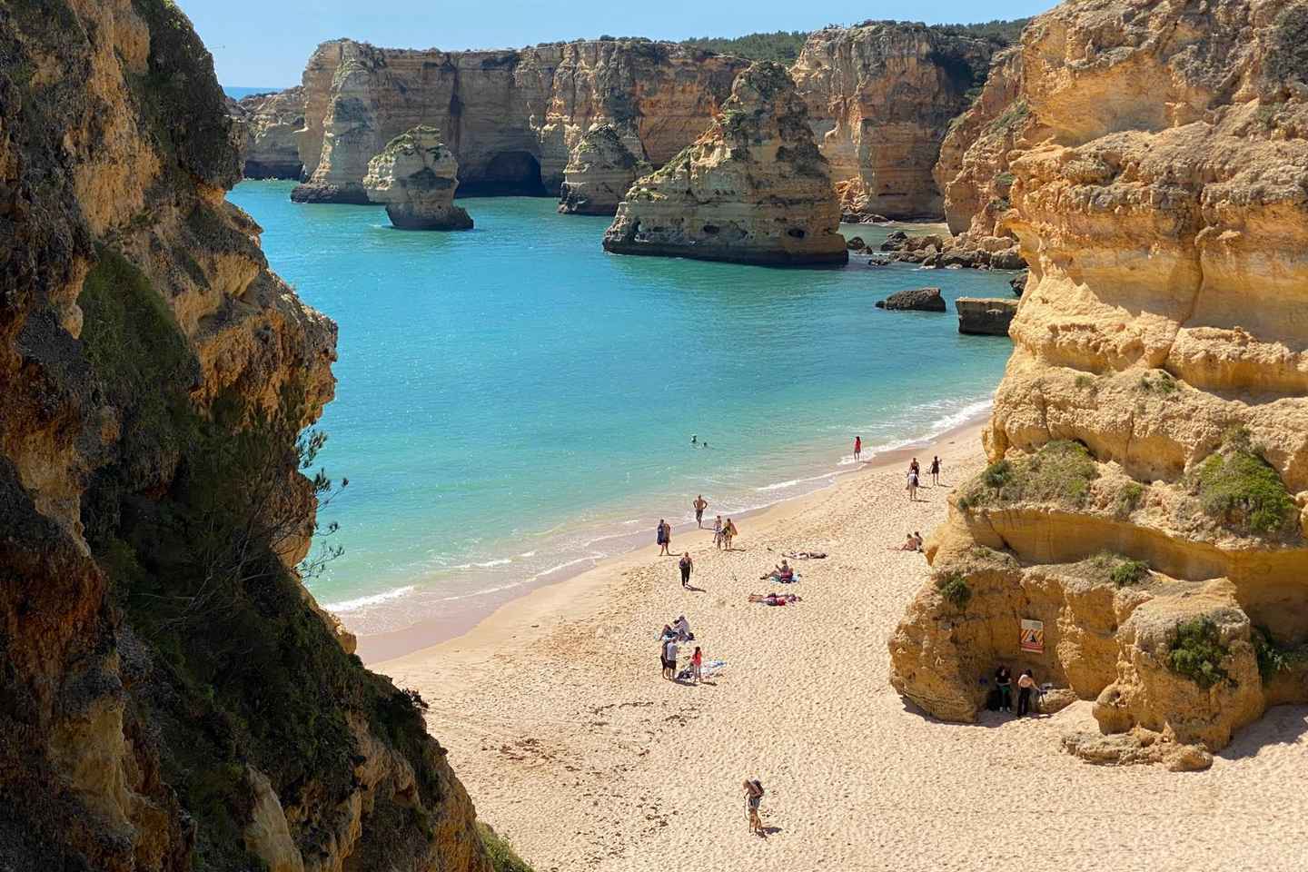 From Faro: Benagil Cave and Seven Hanging Valleys Trail Tour - From Faro: Benagil Cave and Seven Hanging Valleys Trail Tour
