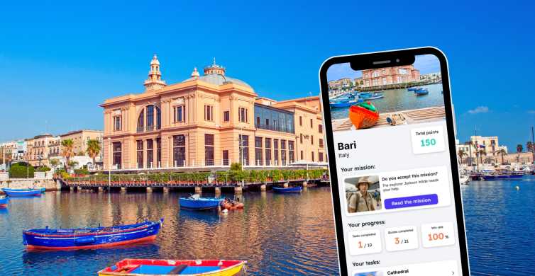 Bari: City Exploration Game and Tour on your Phone