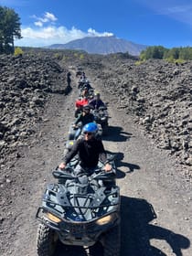 Mount Etna ascent from 0 to 3,000 meters in a 4x4 off-road vehicle