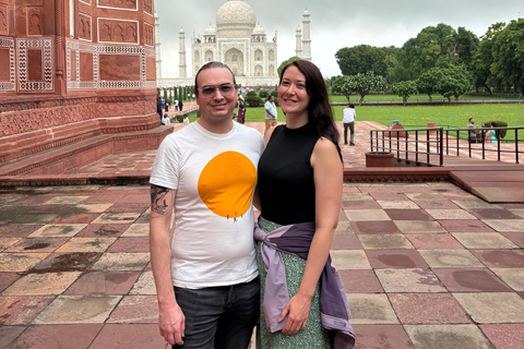 Agra: Tour particular do Taj Mahal e do Forte de Agra em um Tuk TukPacote com tudo incluído